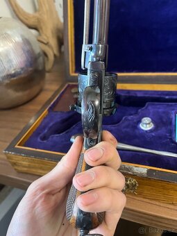 Historický revolver lefaux 12mm v kazete - 12