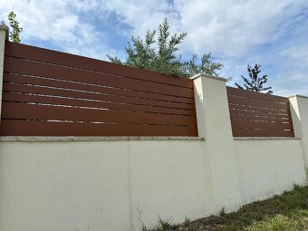 Hliníková prkna na plot - 12