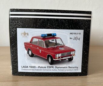 LADA 1500 Policie ČSFR 1990 federální ochranná služba - 12