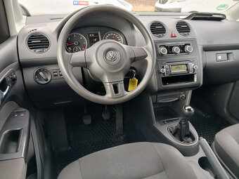 VW Caddy 1,6 TDI Obytná vestavba, solár, lůžko - 12