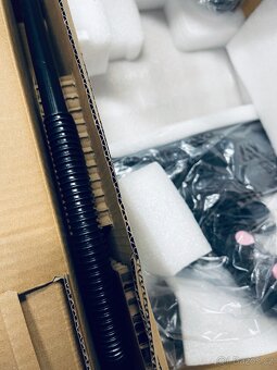 Aku vysavač růžový s černou - 12