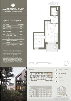 Prodej byt 2+kk, 38㎡ - 12
