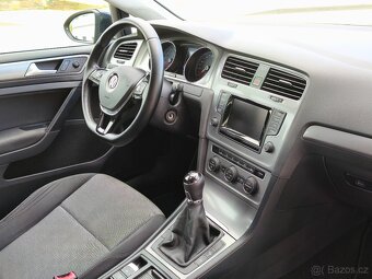 VW Golf VII 1.2TSi 77kw,ACC,výhřevy,2xkola,2xklíč,Serviska - 12