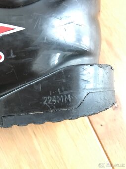 Detske lyze Nordica 100 cm lyzaky vel. 28 - 12