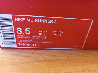 Boty Nike Md Runner 2 cena 1000,- Kč Sneakersy - 12