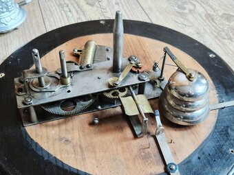 Starožitný hudební automat se zvonky, stojan, 1890 - 12