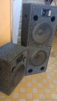 Malé PA - 2+1 osazeno Eminence + 3x zesík - 12
