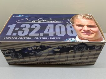 F1 WILLIAMS COSWORTH FW28 NICO ROSBERG HOTWHEELS 1:18 - 12