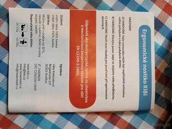 ERGONOMICKÉ NOSÍTKO - 12