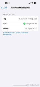 iPhone 14 Pro 128 GB – Zlatý – TOP stav – Záruka do 8/2025 - 12