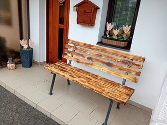 Zahradní lavice, lavička - 12