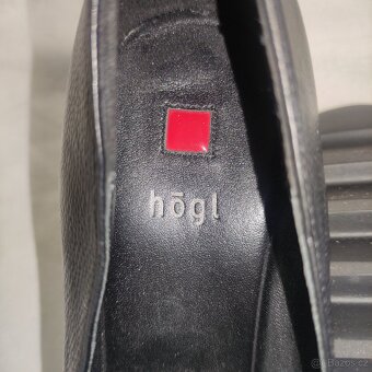 ❗❗HÖGL, VELIKOST 41 (7), ČERNÁ KOŽENÁ OBUV❗❗ - 12
