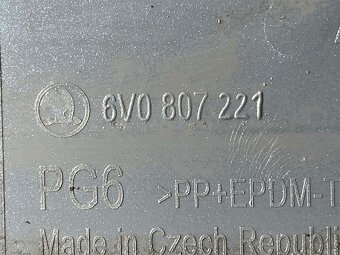 ŠKODA FABIA 3 14-18 - nárazník OST+4xPDC 6V0807221 - 12