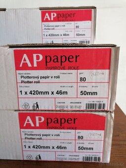 Plotroví papír, papír do tiskáren. - 12