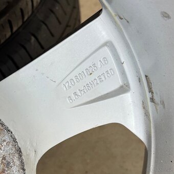 Alu kola Škoda R16, 205/55 R16 5mm Nokian, 5x112 - 12