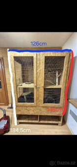 Klec pro činčily, osmáky (hlodavce) - 12