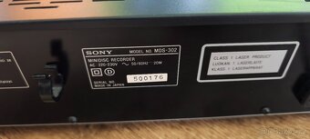 Minidisk Minidisc Sony MDS-302(1995),Japan ,čti popis - 12