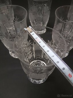 Sklenice broušené - 12