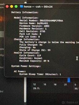 Apple MacBook Air M1 - krasny stav 256gb 8gb - 12