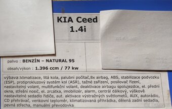 Kia ceed 1,4 benzin - 12