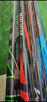 Profi hokejky Bauer a CCM – karbonové hole, 4 ks - 12