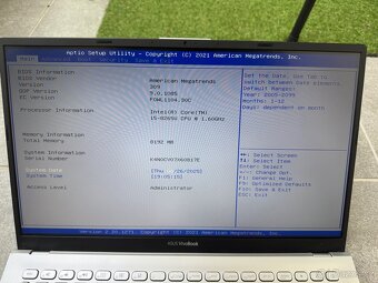 Asus VivoBook X512F i5-8265U SSD512+HDD500 8gbRAM W11 - 12