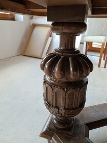 Starožitný rozkládací stůl - 12