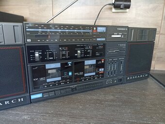 Sběratelský retro magnetofon Thomson Research TM 7670 – rádi - 12