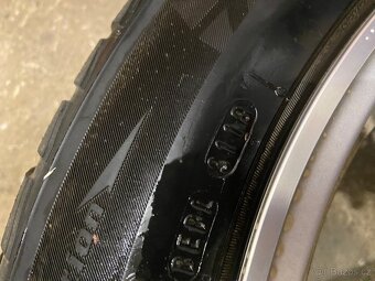 Alu kola Rondell 5x112, R18, zimní pneu - 12