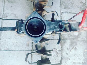 Bubnová sekačka,motor 4takt 5,5hp a rotavátor sestava - 12