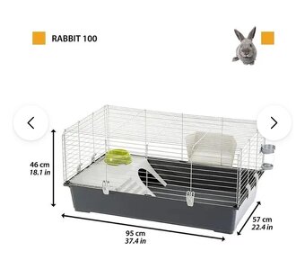 Klec pro hlodavce 96 x 57 x 45 - 12