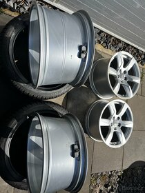 ALU sada orig. - AUDI - 5/112 - 18” - DVOUROZMĚR - 12