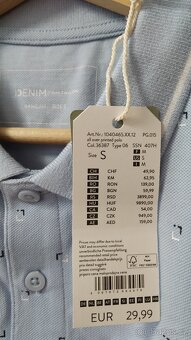 Pánské polo triko Tom Tailor Denim - AKCE - 12