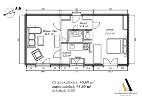 Prodej bytu 2+1 49 m² (možná výměna za 3+1) - 12