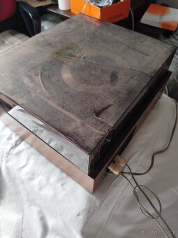 Raritní vintage gramofon Dual HS 38, na opravu - 12