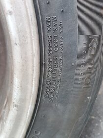 Prodám letní pneumatiky s disky Hankook Kinergy Eco2 K435 19 - 12