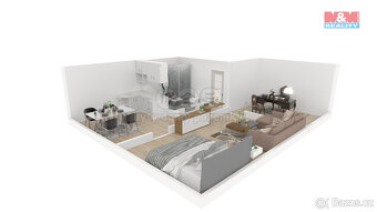 Pronájem bytu 2+kk, 50 m², Dnešice - 12