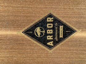 Longboard Arbor Mission Walnut 2015 - půl roku použitý - 12