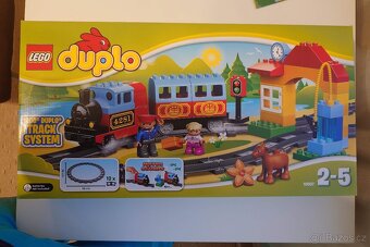 Vlakový set - 4 stavebnic - 12