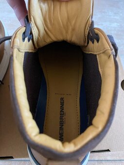 Nové pánské kožené moderní boty Weinbrenner - č. 44 - 12