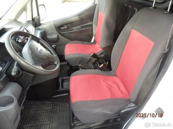 Nissan NV200, 1.5Dci, 66Kw,rok 2x šoupací dveře,2 místa - 12