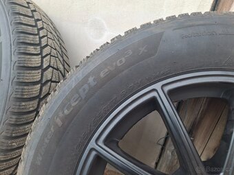Zimní sada Alu Brock RS32 17/5x114.3 - pneu Hankook nové - 12