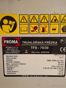 Frezka Proma a odsavani a frezery - 12