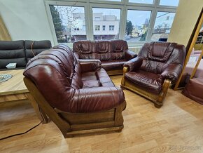 Kožená sedací souprava Romeo 3+2+1 - 12