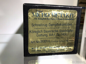 MICRO METAKIT rychlíková parní lokomotiva Kgl. Záliv. Sv. B. - 12