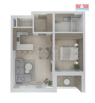 Prodej bytu 2+kk, 58 m², Brandýs nad Labem, ul. Dřevčická - 12