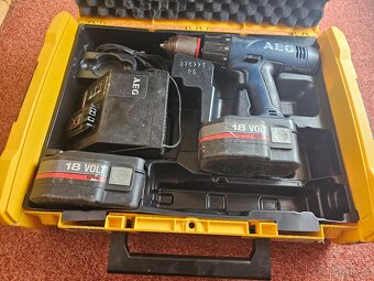 Příklepová Aku vrtačka AEG Lok-Tor 18V za 1 500,-Kč - 12