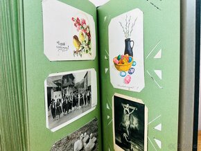 Secesní album na pohlednice, plné ( cca 160ks ) - 12