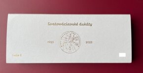 Sada svatováclavských dukátů 1923-2023-pouze 100ks - 12