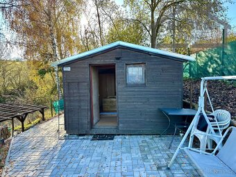 Zahrada (365m2) s chatou (16 m2), pergolou a kolnou - Tachov - 12